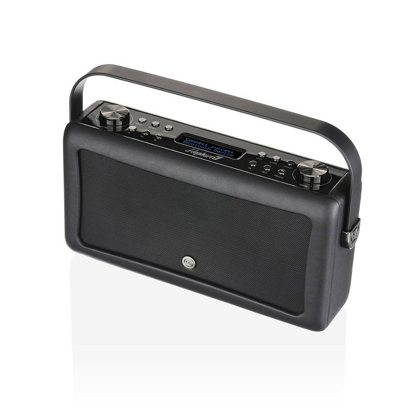 Foto van View quest hepburn mkii retro portable radio bluetooth dab+ zwart