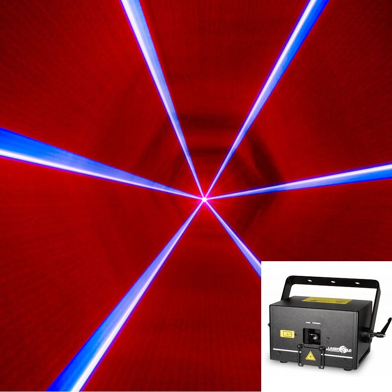 Foto van Laserworld ds-1000rgb mk3 laser