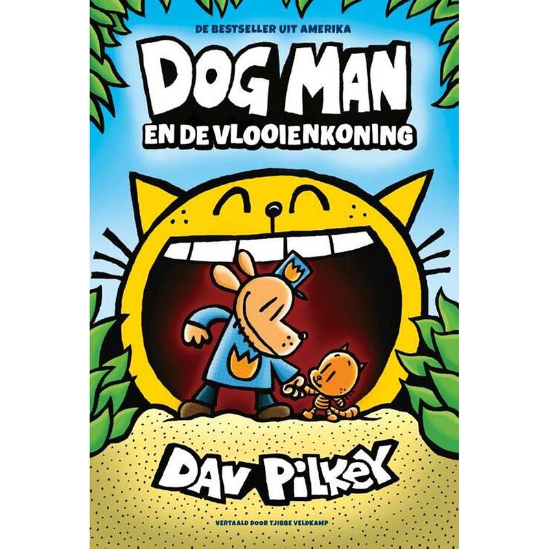 Foto van Dog man en de vlooienkoning