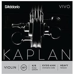 Foto van D'saddario kaplan vivo kv310 4/4 heavy vioolsnaren set