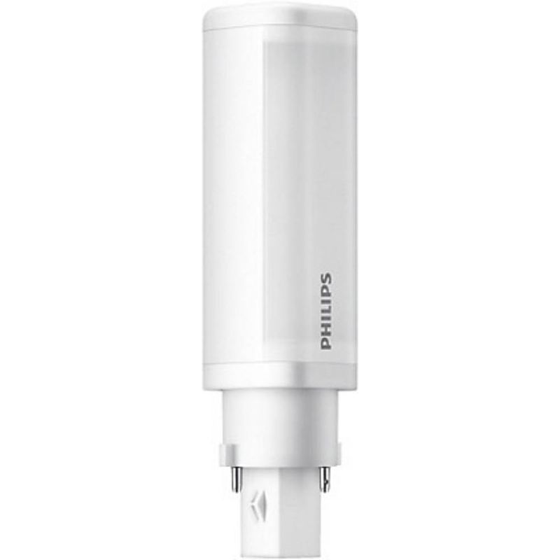 Foto van Philips lighting 929001350702 led-lamp energielabel f (a - g) g24d-1 4.5 w warmwit (ø x l) 28 mm x 138 mm 1 stuk(s)