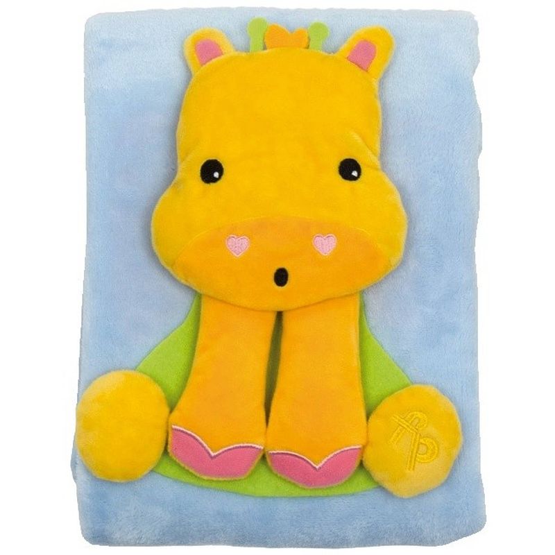 Foto van Fisher-price giraffe dekentje 80 x 80 cm