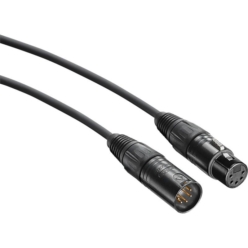 Foto van Neumann ic 5 mt microfoonkabel 5-pins xlr 10m zwart