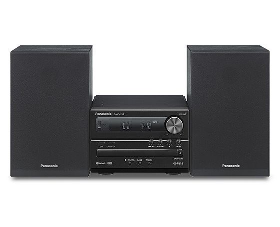 Foto van Panasonic sc-pm254eg-k stereo set zwart