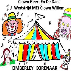 Foto van Clown geert en de dans wedstrijd met clown willem