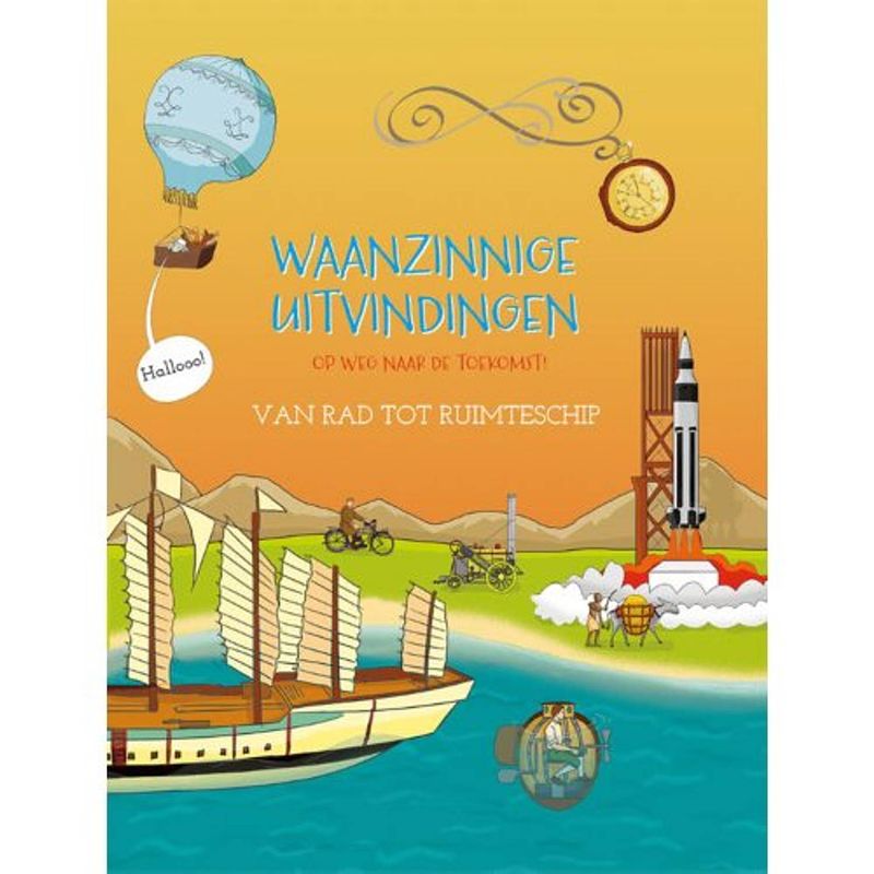 Foto van Van rad tot ruimteschip - waanzinnige uitvindingen