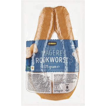 Foto van Jumbo extra magere rookworst 375g