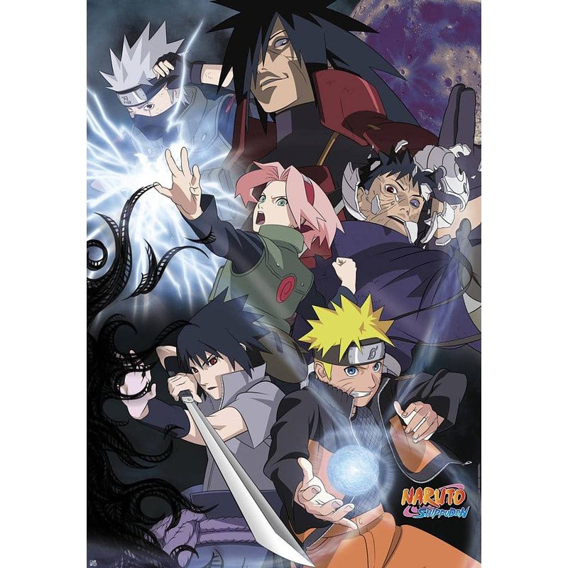 Foto van Abystyle naruto shippuden group ninja war poster 61x91,5cm