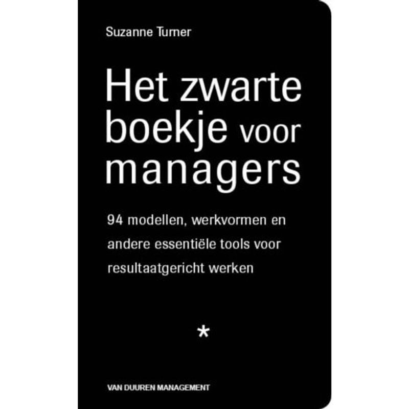 Foto van Het zwarte boekje voor managers