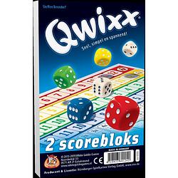 Foto van White goblin games dobbelspel qwixx on board bloks (extra scorebloks) - 8+