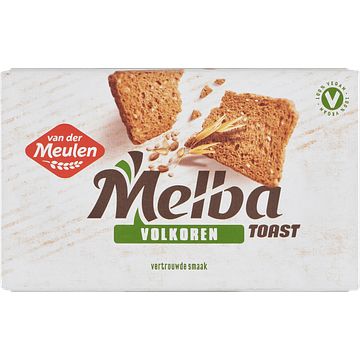 Foto van Van der meulen melba toast volkoren 120g bij jumbo