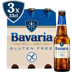 Foto van Bavaria pils glutenvrij fles 3 x 330ml bij jumbo