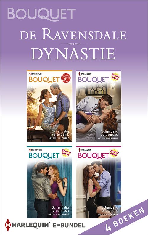 Foto van De ravensdale dynastie (4-in-1) - melanie milburne - ebook (9789402530254)