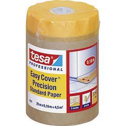 Foto van Tesa tesa 04401-00001-00 afdekpapier tesa easy cover oranje (l x b) 25 m x 18 cm 1 stuk(s)