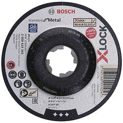 Foto van Bosch accessories 2608619365 x-lock afbraamschijf recht 115 mm 22.23 mm 1 stuk(s)