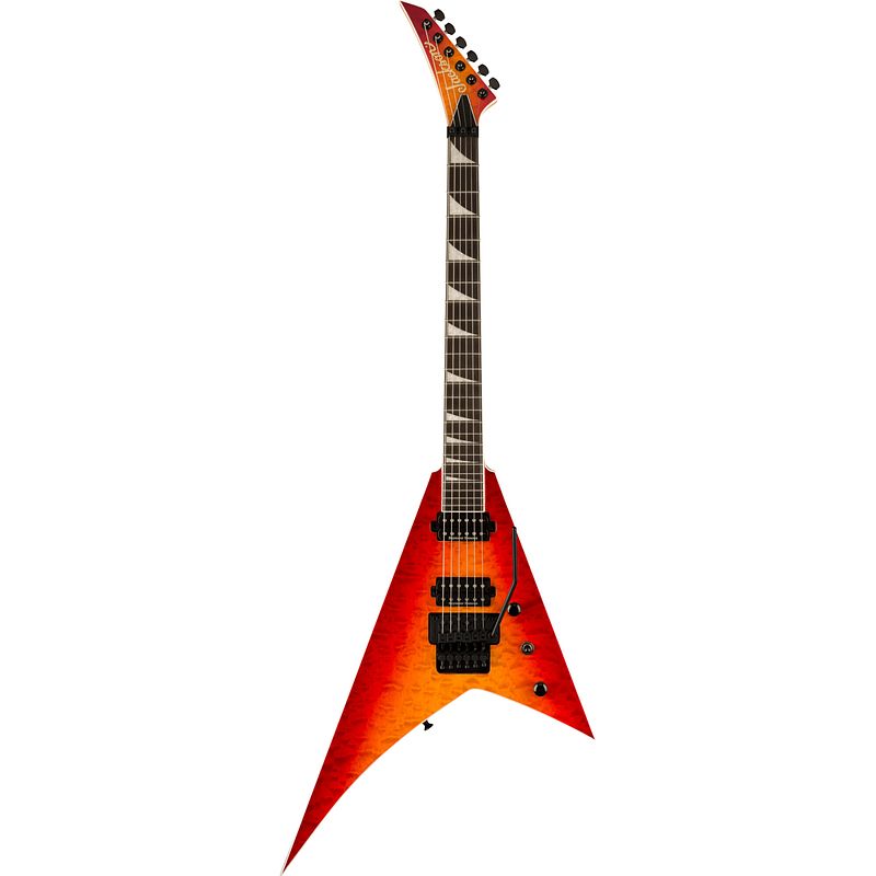 Foto van Jackson pro plus series rhoads rr24 ps eb firestorm elektrische gitaar met gigbag