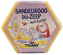 Foto van De traay zeep sandelwood met karité