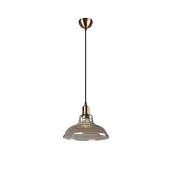 Foto van Moderne hanglamp aldo - metaal - bruin