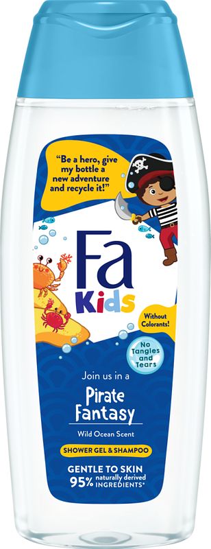 Foto van Fa kids douchegel & shampoo pirate