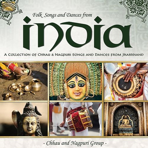 Foto van Folk songs & dances from india. chhau & nagpuri so - cd (5019396271227)