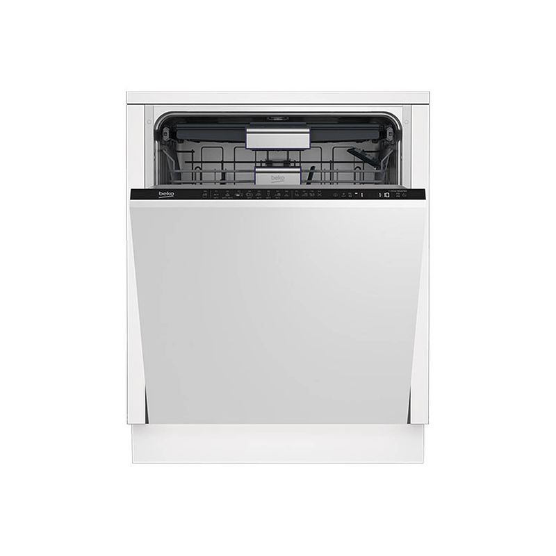 Foto van Beko din28422 vaatwassers 60 cm - zwart