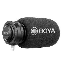 Foto van Boya professionele shotgun microfoon by-dm200 voor apple ios