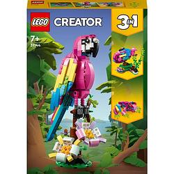 Foto van Lego creator exotische roze papegaai - 31144