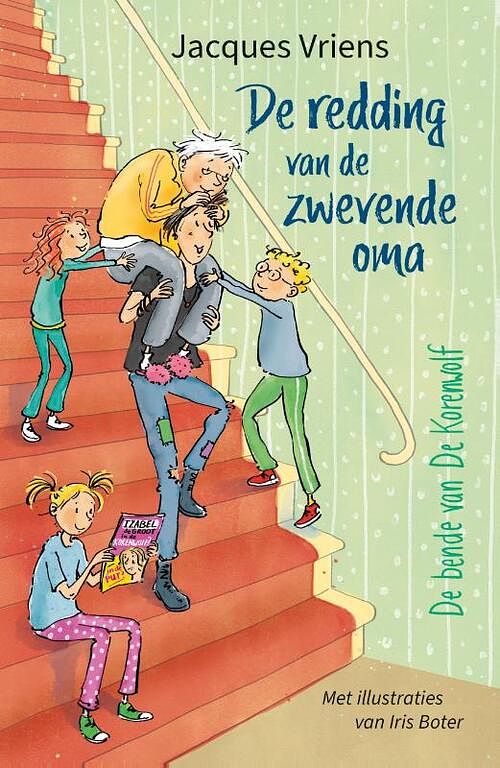 Foto van De redding van de zwevende oma - jacques vriens - hardcover (9789000388660)