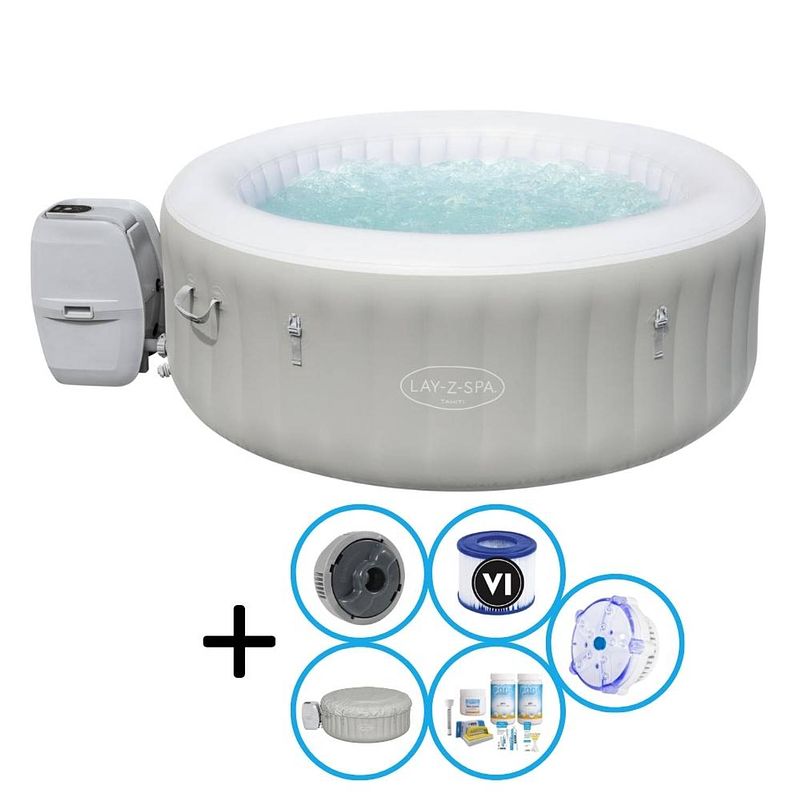 Foto van Bestway - jacuzzi - lay-z-spa - tahiti - inclusief onderhoudspakket