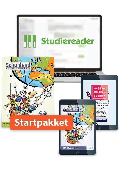 Foto van Studiereader schokland startpakket - annelien tienstra - paperback (9789463263139)