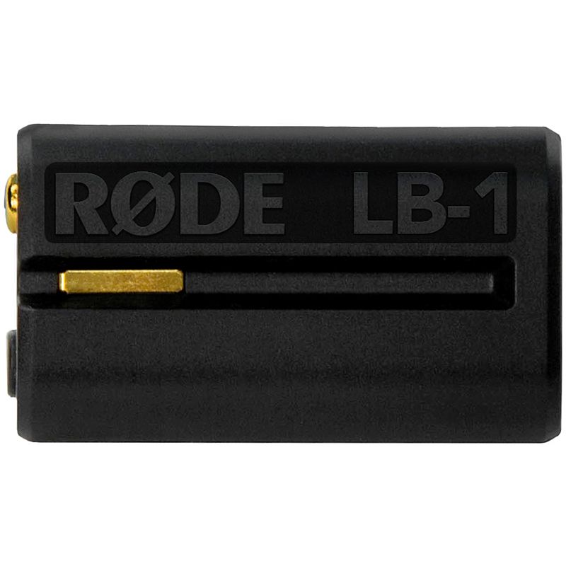 Foto van Rode lb-1 oplaadbare accu voor o.a. videomic pro+