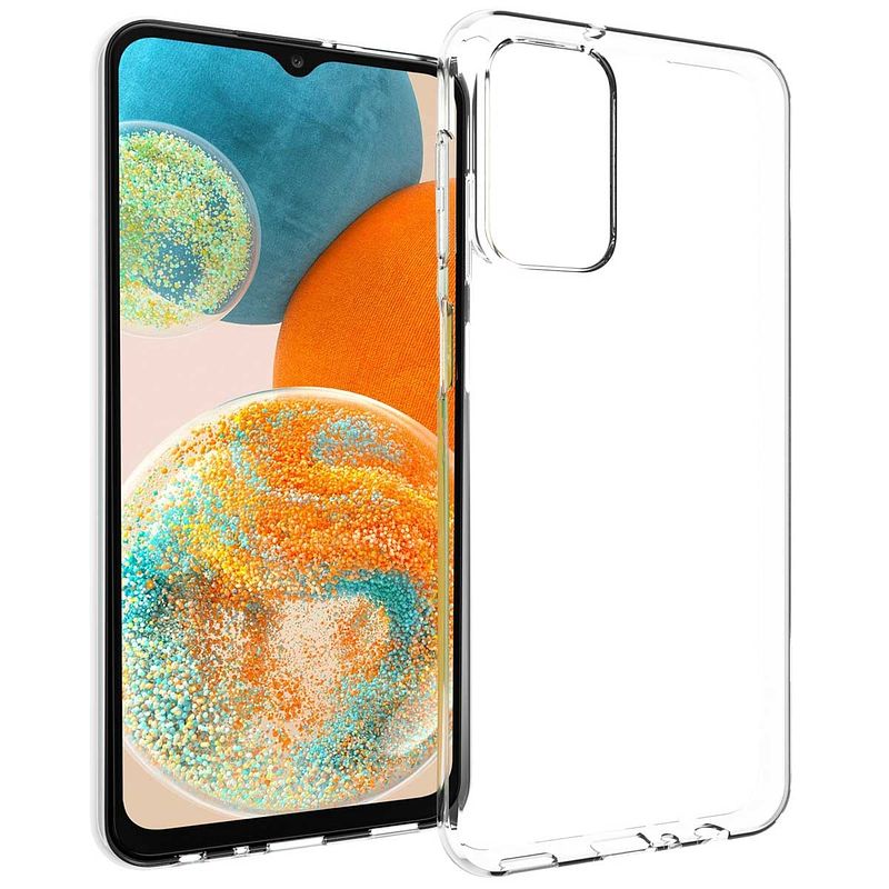 Foto van Accezz clear backcover samsung galaxy a23 (5g) telefoonhoesje transparant