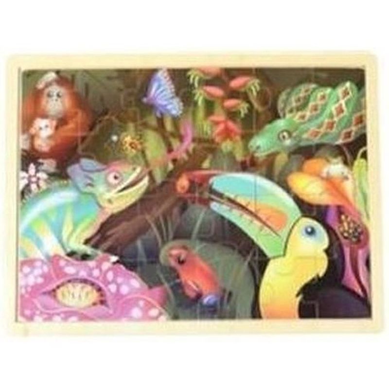 Foto van Simply for kids puzzel regenwoud 24 stuks