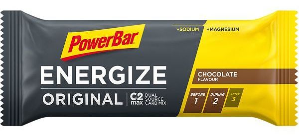 Foto van Powerbar energize chocolate reep