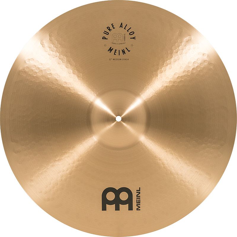 Foto van Meinl pa22mc pure alloy medium crash 22 inch