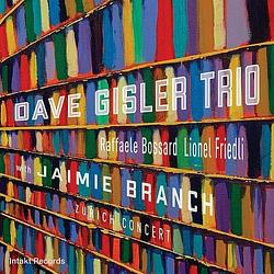 Foto van Dave gisler trio with jaimie branch. zürich concert - cd (7640120193577)