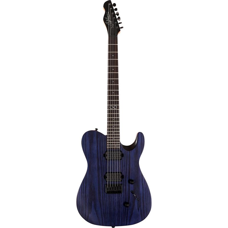 Foto van Chapman guitars ml3 modern deep blue satin elektrische gitaar