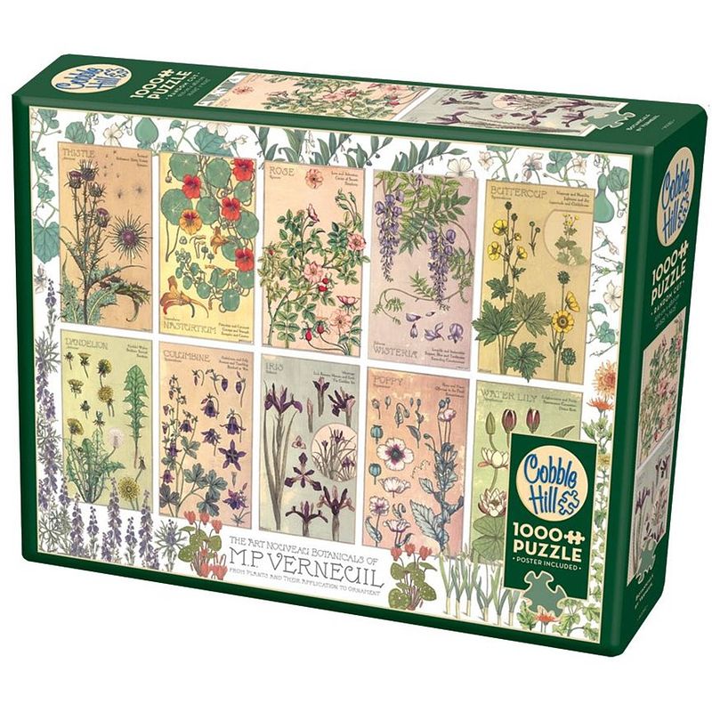 Foto van Cobble hill legpuzzel botanicals karton 1000 stukjes