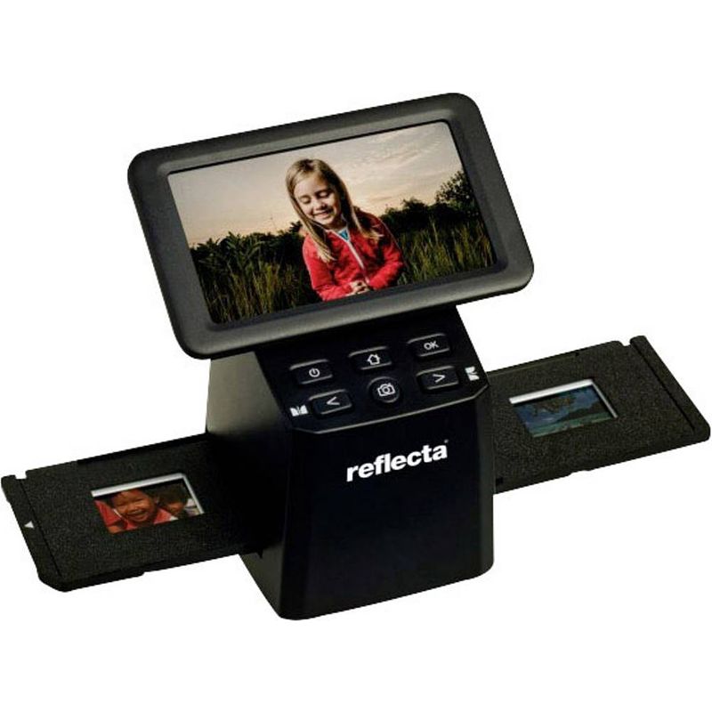Foto van Reflecta x33-scan diascanner, negatiefscanner 4608 x 3072 geïntegreerd display, geheugenkaartlezer