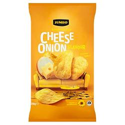 Foto van Jumbo knapperige cheese onion chips 250g