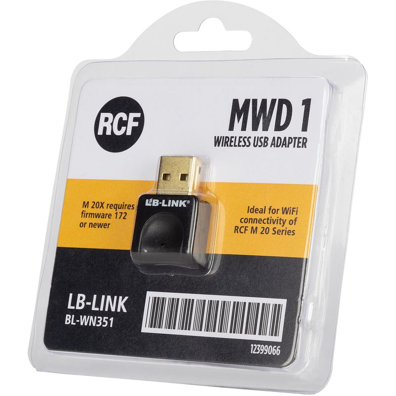 Foto van Rcf mwd1 usb wifi dongle voor rcf m 20x