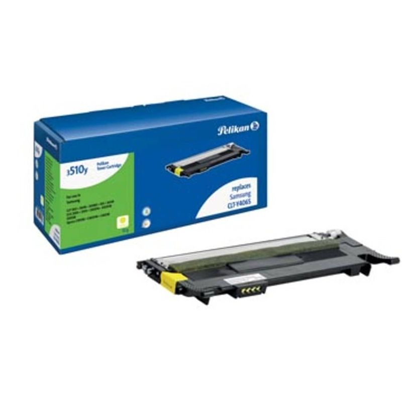 Foto van Pelikan toner geel, 1000 pagina's voor samsung y406s - oem: clt-y406s/els