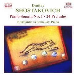 Foto van Piano sonata nr.1 / 24 preludes - cd (0747313578122)