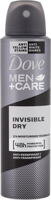 Foto van Dove men+care invisibly dry deodorant spray