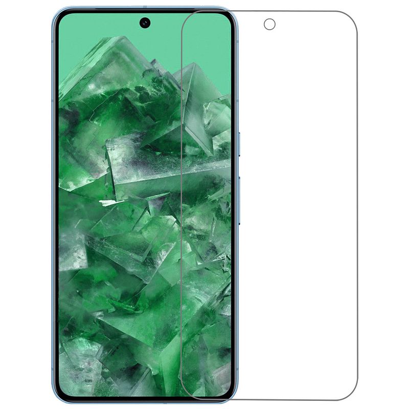 Foto van Basey google pixel 8 pro screenprotector tempered glass - google pixel 8 pro beschermglas screen protector glas