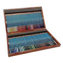 Foto van Mont marte® premium aquarel potloden 72 stuks in houten kist