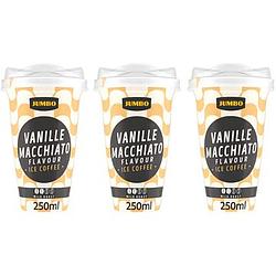 Foto van Jumbo ijskoffie vanille macchiato 3 x 250ml