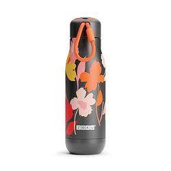 Foto van Zoku - thermosfles rvs, 500 ml, zwart bloem design- zoku hydration