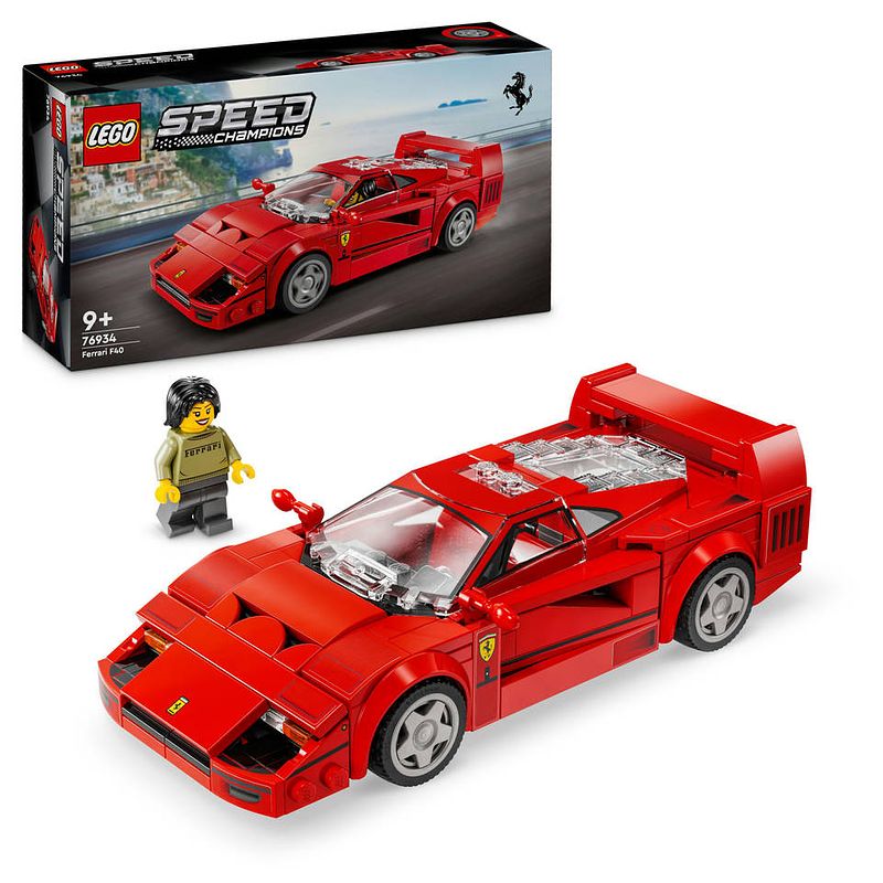 Foto van Lego speed champions ferrari f40 supercar 76934