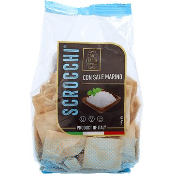 Foto van Ciao italia scrocchi con sale marino 150g bij jumbo